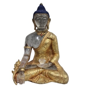 Estatua de Shiva Bailando (Nataraja) de Latón Hecha a Mano, Escultura Decorativa para Altar de Divinidad Hindú - Product Image 4