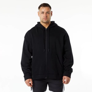 Sudadera con capucha extragrande personalizada para hombre, corte holgado, forro polar grueso, estilo urbano, fabricante de ropa OEM ODM - Product Image 2