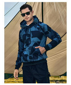 Sudadera con Capucha de Forro Polar para Hombre, Estilo Camuflaje, a la Moda, Venta al por Mayor, Informal, para Exteriores - Product Image 6