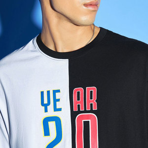 Camiseta de punto para hombre, estilo urbano, corte regular, lavado ácido, 100% algodón, 220GSM, ligera, transpirable, de alta calidad, cuello redondo, manga corta - Product Image 6