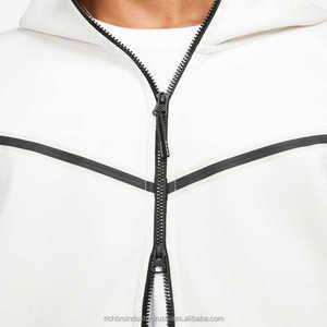 Chándal de entrenamiento de lana Tech para gimnasio para hombre, ropa deportiva estampada de dos piezas para trotar y ropa deportiva - Product Image 5