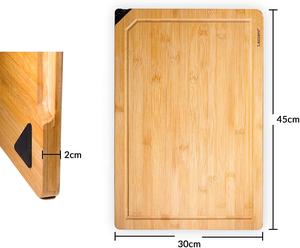 Tabla de cortar de plástico ligera |   Tabla de Cortar Segura para Alimentos, No Tóxica, para Cocina Casera y Cocina al Aire Libre - Product Image 5