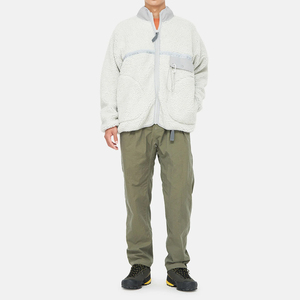 Men Fleece <b>Jacket</b> Warm Soft Full Zip Stand Collar Outdoor Casual Winter <b>Jacket</b> <b>with</b> Multiple <b>Zipper</b> <b>Pockets</b> Lightweight Thermal - Product Image 2