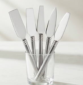 Modern Stainless Steel <b>Cheese</b> <b>Knife</b> <b>Set</b> 5 Piece Elegant Spreader Tools For Serving Use Dining Use And Cutting <b>Cheese</b> Use - Product Image 3