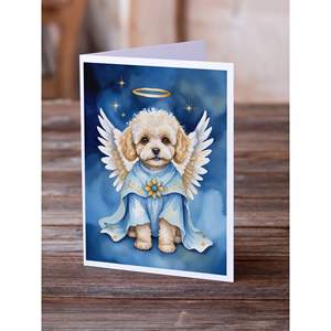 Maltipoo Lot de 8 cartes de vœux My Angel capricieuses format A7 5x7 cartes vierges avec enveloppes - Product Image 2
