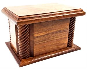 Vente chaude AC 5450 Urne en bois Urne funéraire en bois professionnelle pour cendres humaines Promotions d'utilisation pour adultes PAR AYAANS - Product Image 3