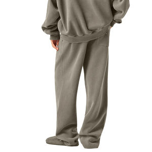 กางเกงจ็อกเกอร์ชายหญิง เอวยางยืด มีเชือกผูก ทรงตรง หลวม สบายๆ สไตล์สตรีทแวร์ รับผลิตโลโก้ตามสั่ง - Product Image 4