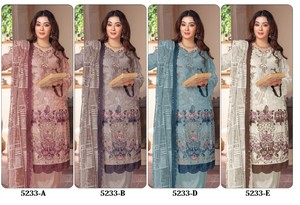 Ensemble Kurti élégant en mousseline de soie brodée, réversible, extensible, style moderne, avec dupatta |   Costume de créateur avec broderie Khatli |   Fête - Product Image 2