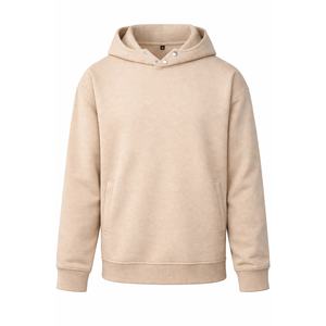 Sudadera con Capucha Personalizada, Estampada, de Forro Polar, Holgada, Informal, de Poliéster/Algodón, para Hombre, Cálida, de Invierno, Estilo Urbano - Product Image 5