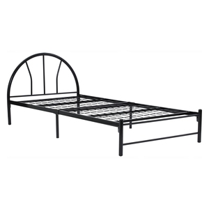 Cama Individual Metálica para Dormitorio, Estructura de Acero, Colchón Incluido, Muebles Modernos para Estudiantes, Hostales, Escuelas y Apartamentos - Product Image 2