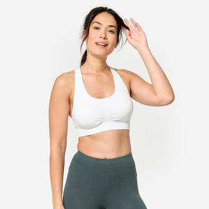 Sujetador Deportivo Premium para Mujer, Sin Costuras, de Alta Sujeción, para Entrenamiento, Running, Fitness, Gimnasio, Secado Rápido, Transpirable y Elástico - Product Image 1