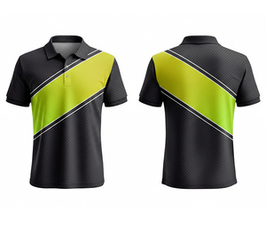 Polyester Sublimation Polo Shirt Comfortable and Breathable Durable Stitching for Men Women Youth Quick-Dry Dry-Fit Active Polo - Product Image 6