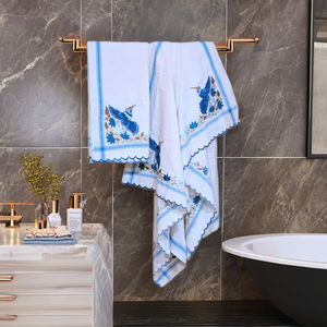 TOALLA HAMMING BIRD ARTESANAL EN ALGODÓN HANDLOOM 100% - Product Image 2