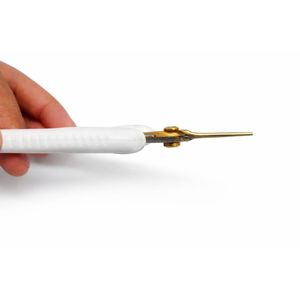 Premium Gold White Needle Nose Pliers 5 Inch Stainless Steel High Quality Jewelry Making Tool <b>Silver</b> <b>Wire</b> Drawing DIY - Product Image 3