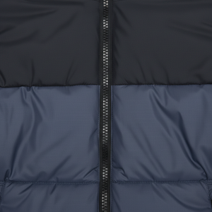 Veste matelassée unisexe personnalisée à capuche, épaisse et respirante, style streetwear hiver, 100% polyester, fermeture éclair sur le devant - Product Image 4