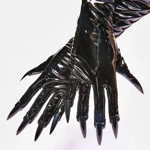 Gants longs en cuir tendance TikTok, Gants longs en cuir audacieux pour femme, Gants longs en cuir Urban Glam - Product Image 5