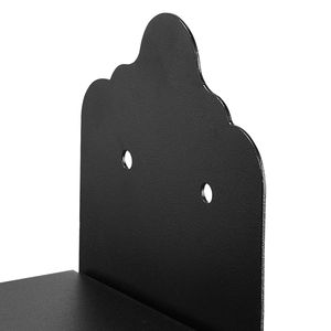 Base per Palo in Acciaio al Carbonio Resistente 6x6 con Staffe Interne 2x5.9x5.55 Pollici per Pali in Legno per Terrazze, Set da 2 Pezzi - Product Image 4