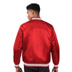 Custom full leather varsity jacket premium quality with custom logo embroidery durable design and classic style for teams - Product Image 2