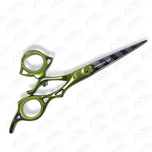 Ciseaux de coiffure professionnels pour salon et barbier, instruments de beauté haut de gamme, ciseaux de barbier élégants en acier inoxydable - Product Image 5