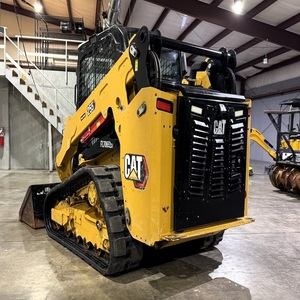 รถตักล้อยาง CAT 255 มือสองสภาพดี ราคาโรงงาน รถตักขนาดเล็กแบบมีรางเลื่อน รถตักแบบมีข้อต่อ CAT สำหรับขาย - Product Image 1
