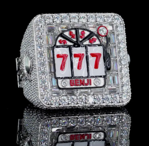 VVS Moissanite Diamond Custom Number <b>Ring</b> Iced Out 925 <b>Silver</b> Hip Hop Luxury <b>Statement</b> Women Men Party Wear <b>Ring</b> - Product Image 1