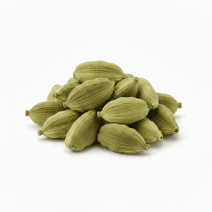 Gousse de cardamome verte naturelle de qualité supérieure, taille 6-7 mm, petite, aromatique, épice entière, fournisseur - Product Image 1