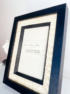 Handcrafted <b>Black</b> Wood Cane Webbing <b>Photo</b> <b>Frame</b> Rattan Mesh Picture <b>Frame</b> Tabletop Easel Stand Modern Boho Home Decor Art - Product Image 4