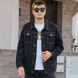 Comfortable Fabric Top Selling <b>Men</b> <b>Denim</b> <b>Jackets</b> High Street New Fashion Style Winter Customized <b>Men</b> <b>Denim</b> <b>Jackets</b> - Product Image 4