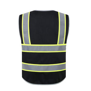 Chaleco de Trabajo de Alta Visibilidad Premium, Chaleco de Seguridad Reflectante para Trabajadores de la Construcción con Logotipo Personalizado, Chaleco de Seguridad Personalizado - Product Image 2