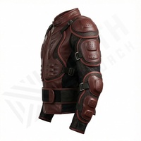 Veste de moto en cuir véritable pour homme de qualité supérieure, nouvelle arrivée, vestes de moto d'hiver, protections amovibles, personnalisables