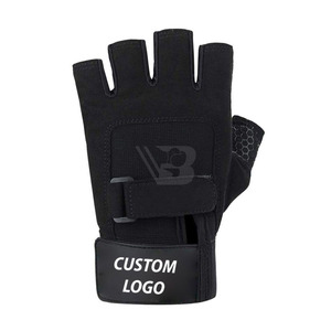 Guantes de Ciclismo Unisex de Medio Dedo para Deportes, Fitness y Uso en el Gimnasio en Casa, Material Transpirable de Poliéster, Hechos en Pakistán - Product Image 6