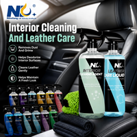 Kit de lavage auto premium 12 pièces, produits de detailing auto en marque privée, ensemble de nettoyage pour l'intérieur, le moteur, les roues, les pneus et les vitres