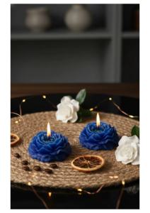 Luxury Handmade 3D Rose Flower Scented <b>Candles</b> 100% Natural Soy Wax Environment-Friendly <b>Long</b>-lasting Romantic Home Decoration - Product Image 3