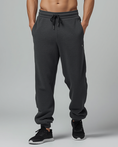 Pantalon de jogging polaire pour homme, chaud et épais, thermique, coupe ample, avec poches profondes, pour le sport et les loisirs - Product Image 3