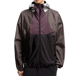 <b>Packable</b> Men Hooded Windbreaker <b>Jacket</b> Custom Lightweight Nylon Ripstop Water Repellent Outdoor Casual Premium Sports <b>Jacket</b> - Product Image 1