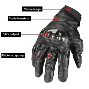 Gants de moto protecteurs imperméables pour la course, gants de moto à doigts complets pour les sports d'hiver, gants de motocross - Product Image 5