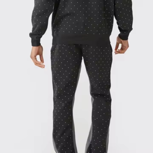 Chándal con Pedrería Personalizado en Oferta, Ropa Casual de Moda en Línea, Chándal con Pedrería para Hombre - Product Image 6