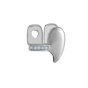 Grillz de Plata de Ley 925 con Diamantes Moissanite VVS, Moldeados a Medida, de Calidad de Exportación, Estilo Iced Out Brillante, Joyería Dental Hip Hop en Oferta - Product Image 4
