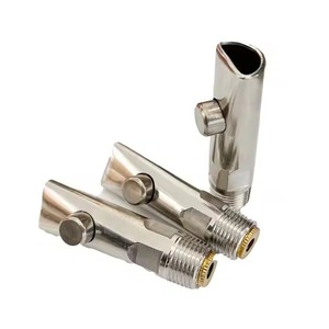 Durabilidad Bebederos de animales de acero inoxidable mejorados con tapa de latón reforzado Condición de botón de pezón de agua de cerdo de larga duración Nuevo - Product Image 4