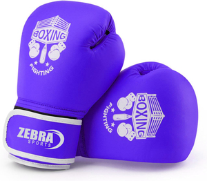 Nuevos Guantes de Boxeo con Velcro de 4oz, 6oz y 8oz para Niños, Muay Thai, Kickboxing, MMA, Sparring y Entrenamiento, en Oferta - Product Image 3