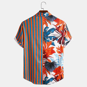 ROMAN SPORTS WEAR Fabricante Mayorista de Camisas de Verano de Manga Corta con Estampado Digital, Diseño Premium, Casuales, de Algodón Satinado para Playa - Product Image 3