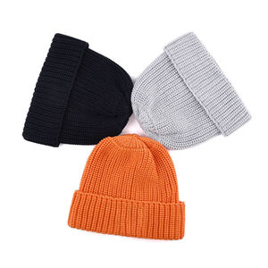 Wholesale New Casual <b>Winter</b> Soild <b>Hat</b> Versatile Korean Version Knitted <b>Winter</b> <b>Hat</b> - Product Image 1