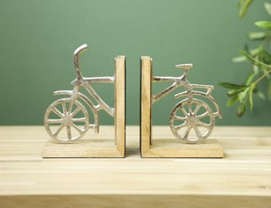 Elegantes Sujetalibros Metálicos Tradicionales para Decoración de Hogar y Oficina, Ofrecen Soporte Resistente, Organización de Estantes con Estilo Minimalista, para Bodas - Product Image 4