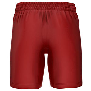 Pantalones Cortos Deportivos Casuales para Hombre, Rojos, de Secado Rápido, con Cordón Ajustable y Franja Lateral, Cintura Media, Tejido de Poliéster - Product Image 5