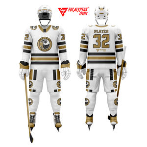Diseña tus propios uniformes de hockey sobre hielo personalizados | Uniformes profesionales de hockey de alta calidad | Ropa de equipo OEM al por mayor - Product Image 3