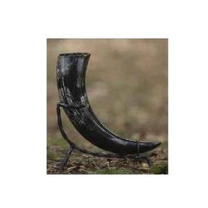 Cuerno de Beber Vikingo de Búfalo Hecho a Mano con Acabado Natural, Tradicional, Reutilizable, en Forma de Campana, Venta al por Mayor - Product Image 1