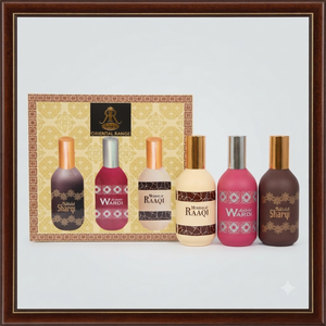 Nayaab Perfumes - Set de Regalo de 3 Piezas de Perfume Oriental en Spray (Colección Surtida de Mukhalat Sharqi Wardi Raaqi) - Product Image 5