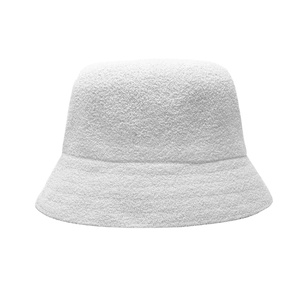 2025 venta al por mayor 100% algodón buena calidad toalla material cubo sombrero impreso o bordado su logotipo personalizado - Product Image 5