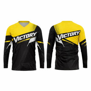Maillot de motocross personnalisé, fabricant OEM, pour hommes, pour moto tout-terrain, MX, enduro, VTT, chemise de moto à manches longues - Product Image 2