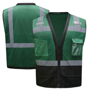 Chaleco de Seguridad de Alta Visibilidad para Trabajo en Carreteras al Aire Libre, Ropa de Trabajo para Hombre, Malla con Logotipo Personalizado, Reflectante, Impermeable, Transpirable - Product Image 3